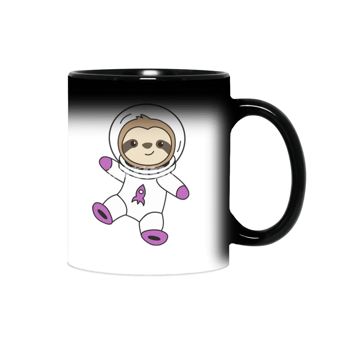 Astronaut Sloth Planet Earth Mars Space Sihirli Kupa