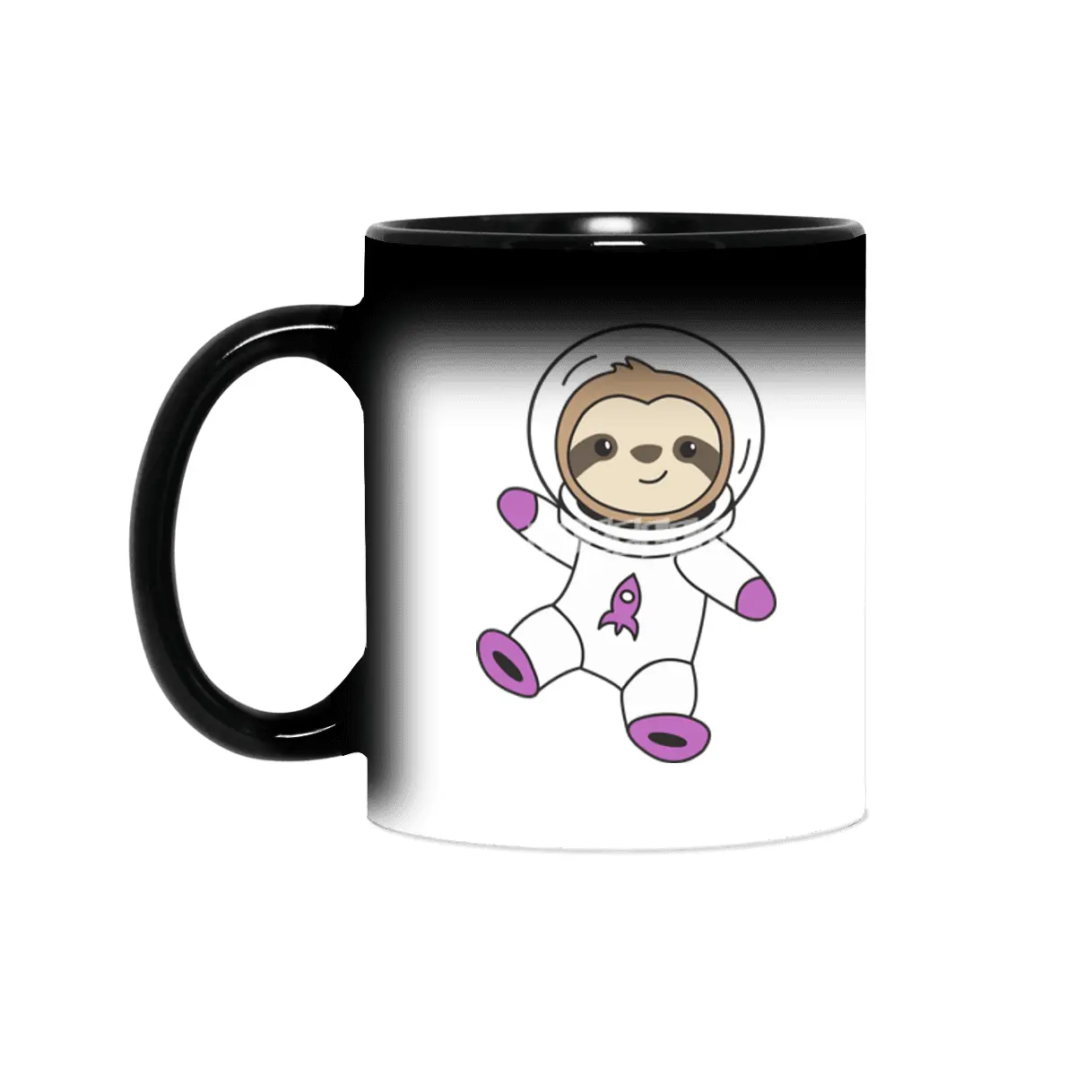Astronaut Sloth Planet Earth Mars Space Sihirli Kupa