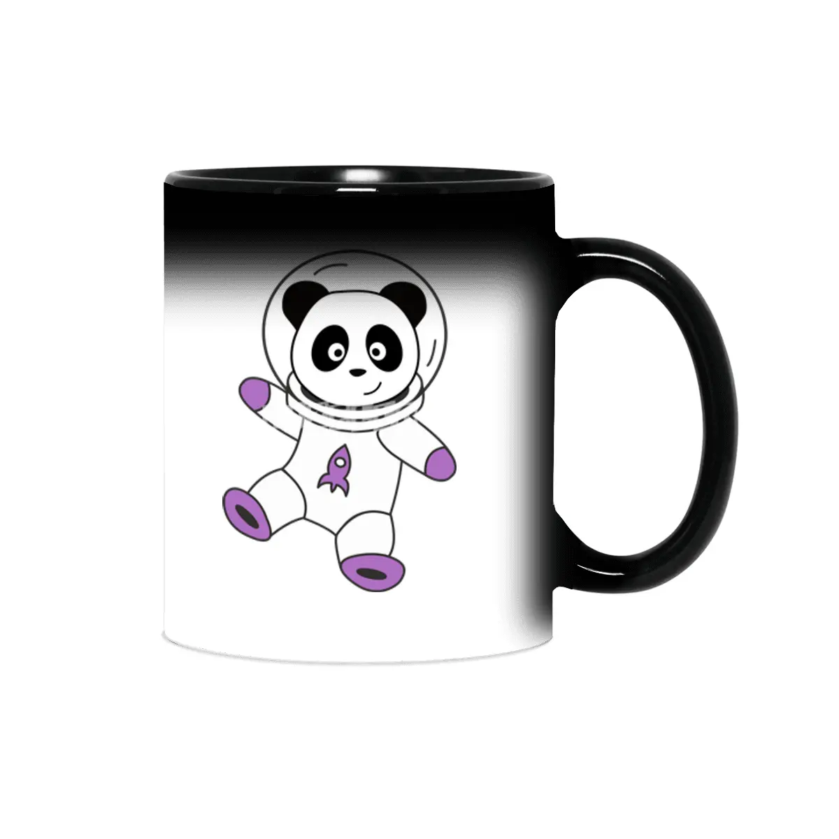 Astronauts Pandas Planet Earth Space Sihirli Kupa