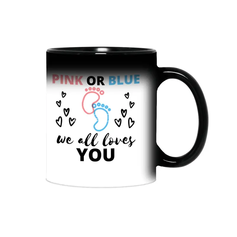 Baby Gender Reveal Ideas Pink Or Blue We All Love Sihirli Kupa