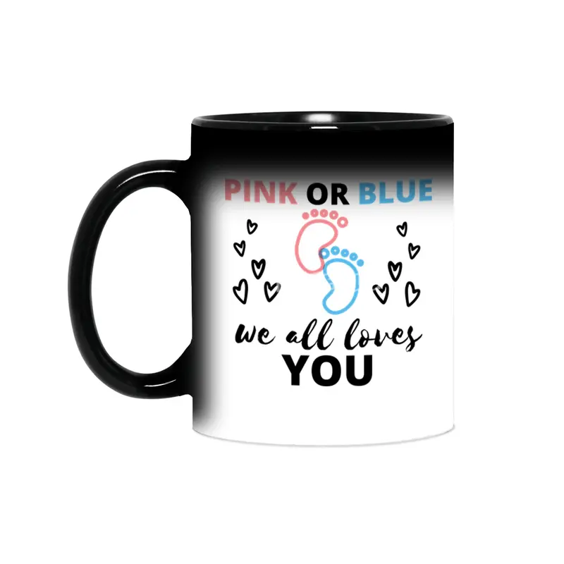 Baby Gender Reveal Ideas Pink Or Blue We All Love Sihirli Kupa