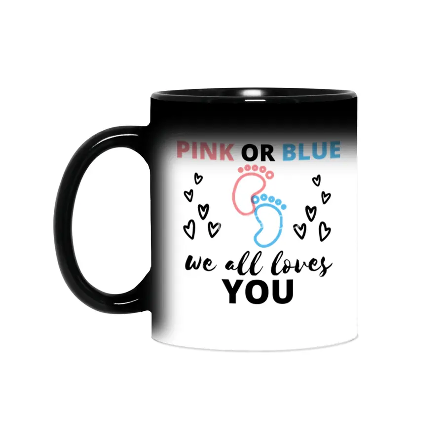 Baby Gender Reveal Ideas Pink Or Blue We All Love Sihirli Kupa