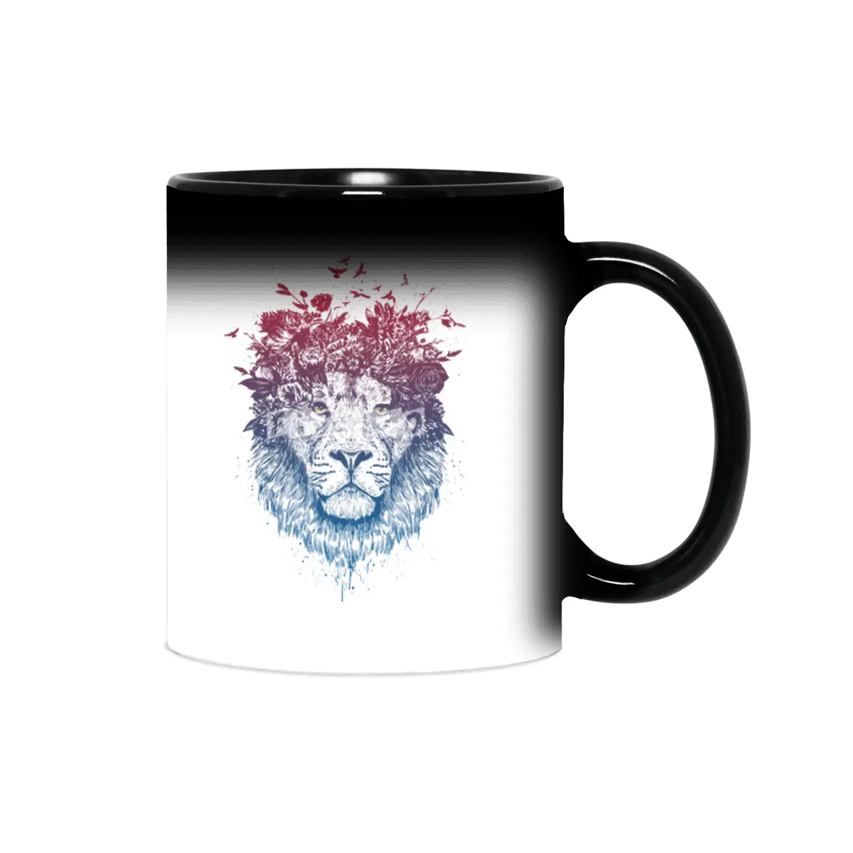 Floral lion Sihirli Kupa