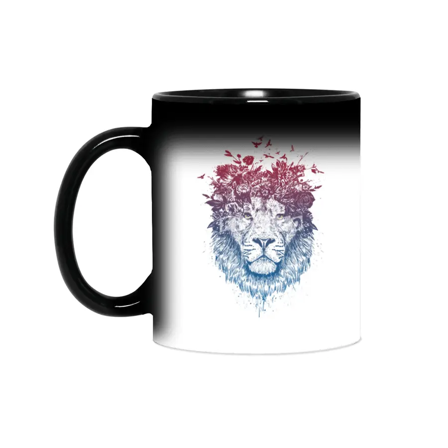 Floral lion Sihirli Kupa