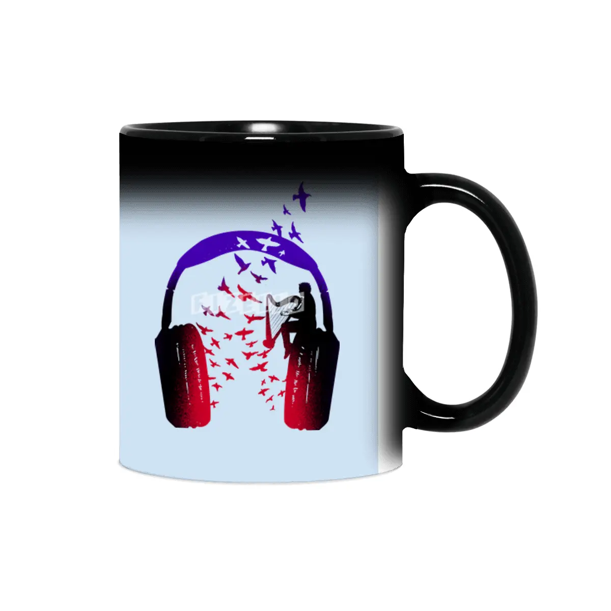 Headphone Music Harp Sihirli Kupa