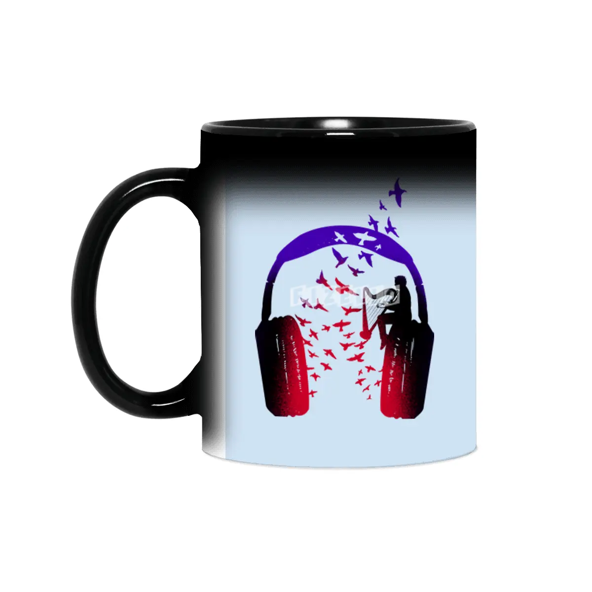 Headphone Music Harp Sihirli Kupa