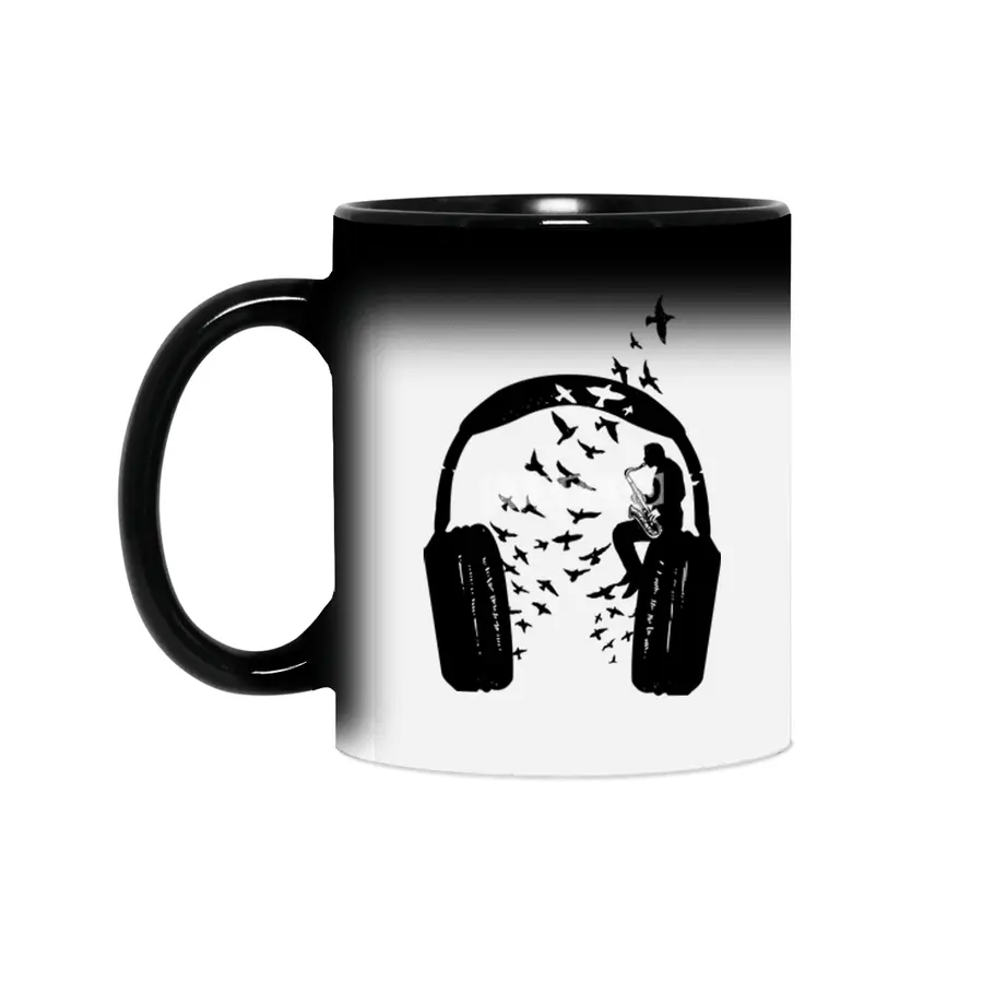 Headphone Saxophone Sihirli Kupa