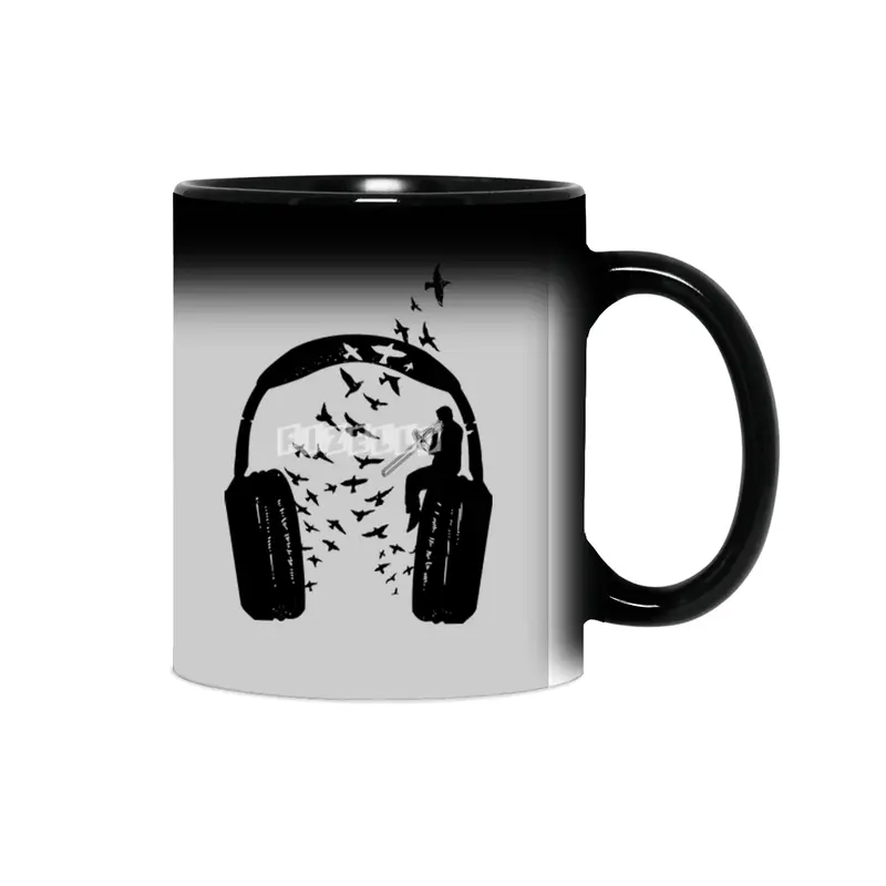 Headphone Trombone Sihirli Kupa