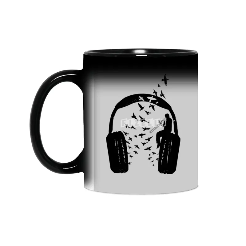 Headphone Trombone Sihirli Kupa
