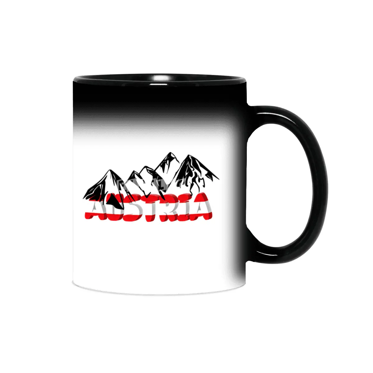 Austria Holiday Climbing Alps Mountains Gift Sihirli Kupa