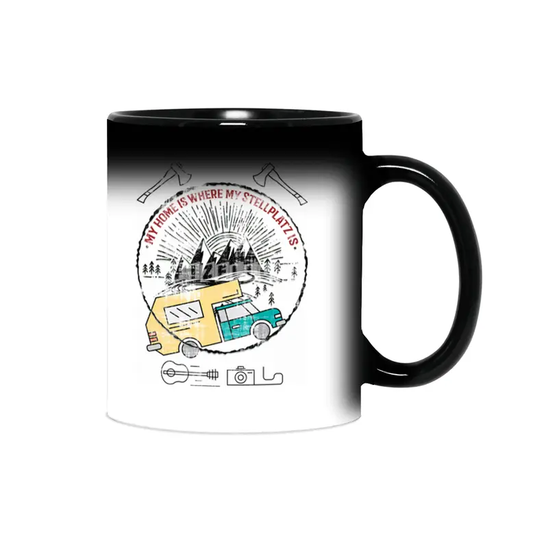 Camping Camper Vacation Motorhome Adventure Gift Sihirli Kupa