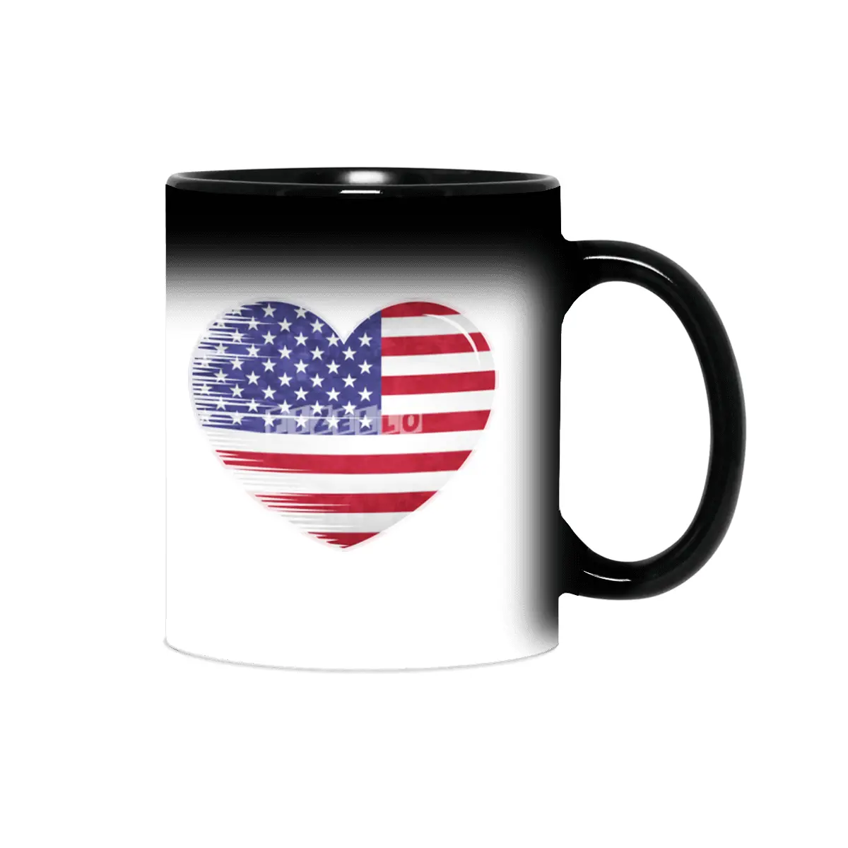 I Love America USA, My Home, My Country Sihirli Kupa