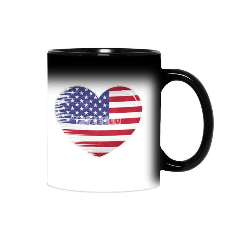 I Love America USA, My Home, My Country Sihirli Kupa