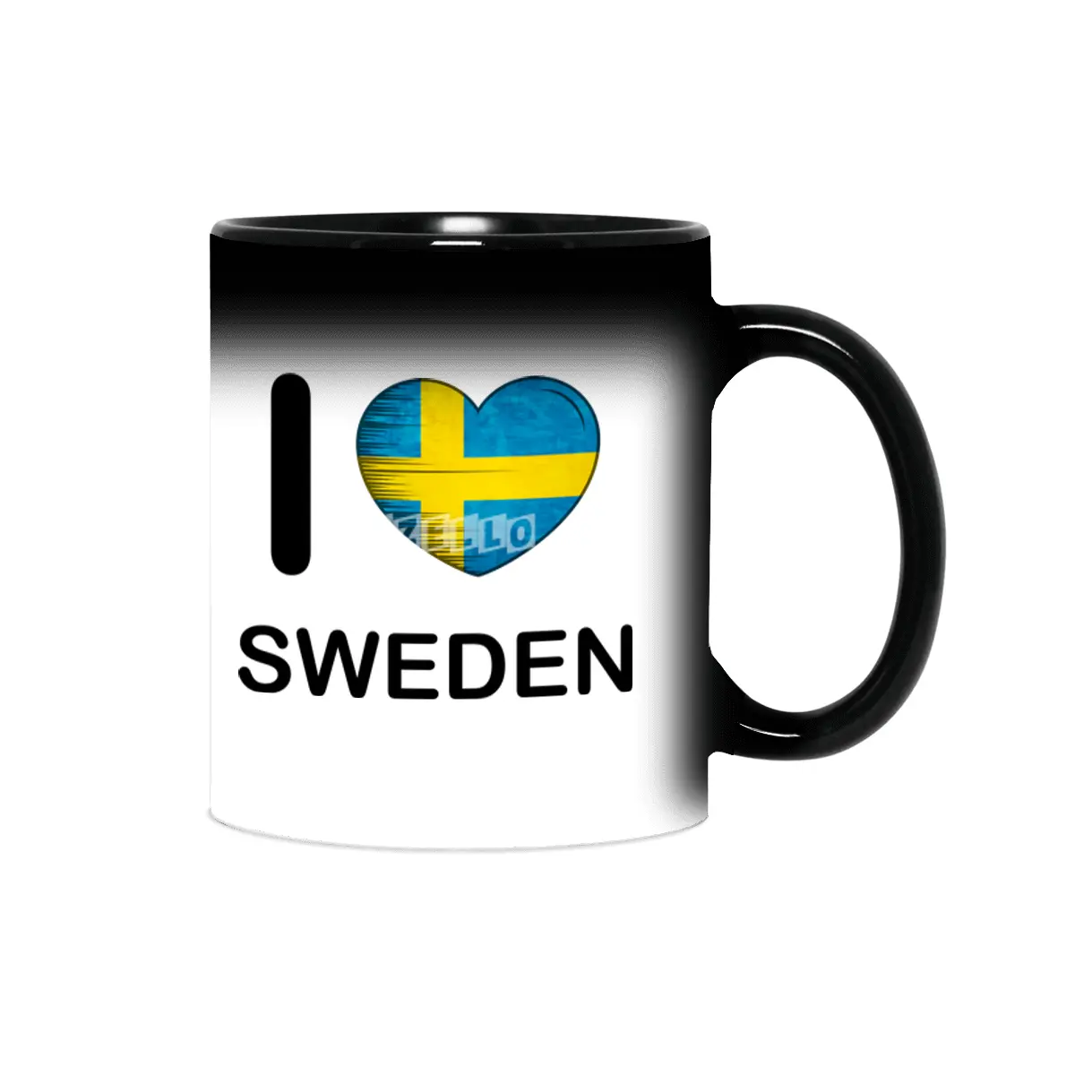 I Love Sweden, My Home, My Country, my Heart Sihirli Kupa