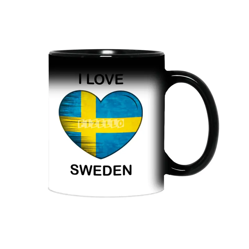 I Love Sweden, My Home, My Country, my Heart Sihirli Kupa