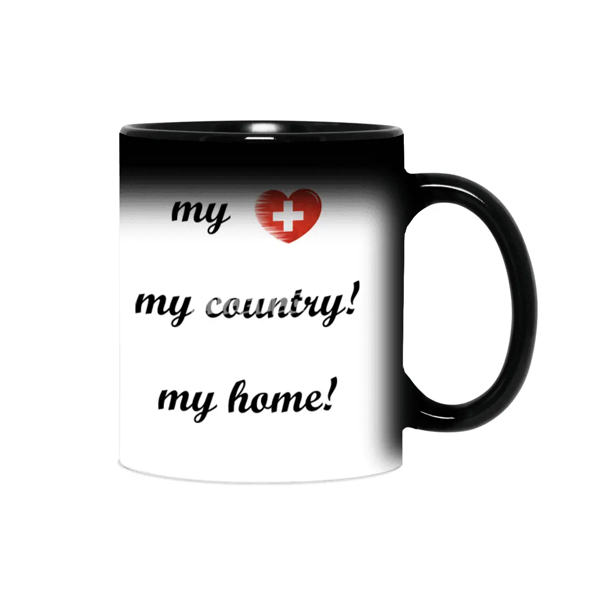 I Love Switzerland, My Home, My Country Sihirli Kupa