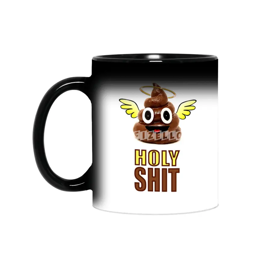 Funny Funny Holy Shit Party Shirt Sihirli Kupa