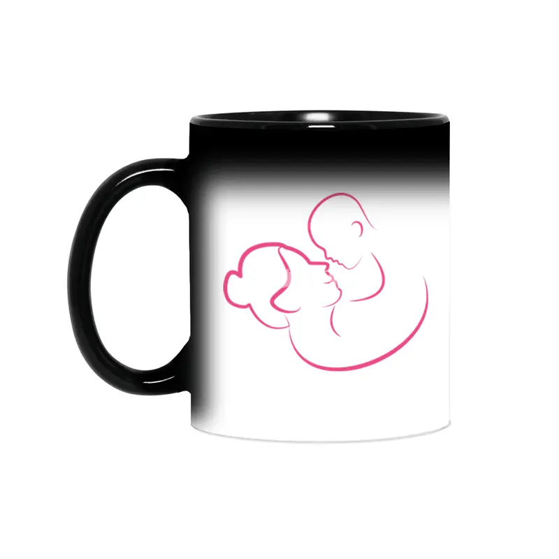 Gift For Pregnant Women. Baby Boy Young Mother Sihirli Kupa