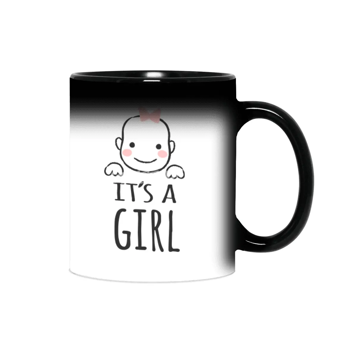 Gift For Pregnant Women. Baby Girl Girl Mother Sihirli Kupa