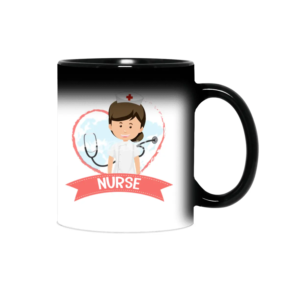 Nurse funny quote gift birthday christmas saying Sihirli Kupa