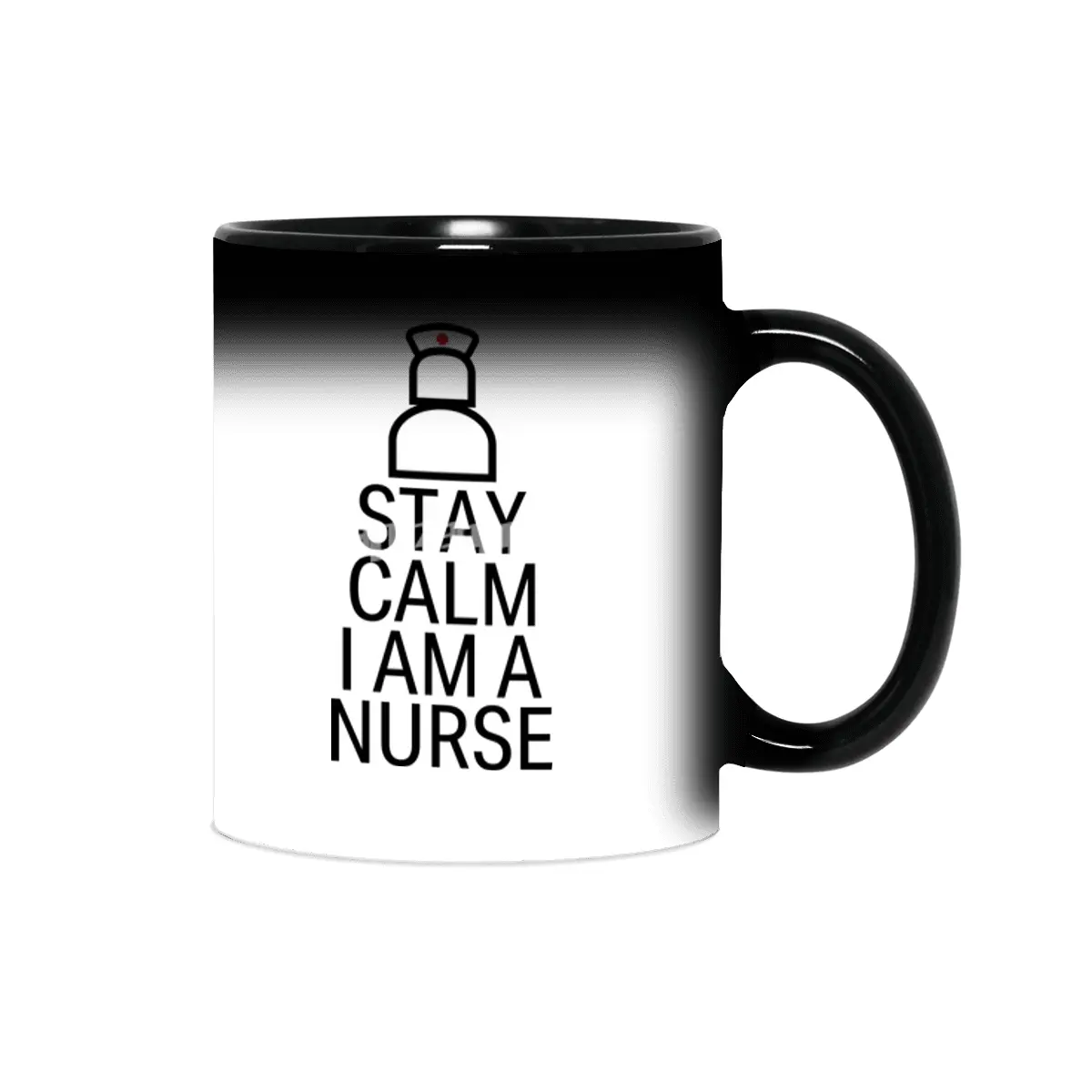 Nurse funny quote gift birthday christmas saying Sihirli Kupa