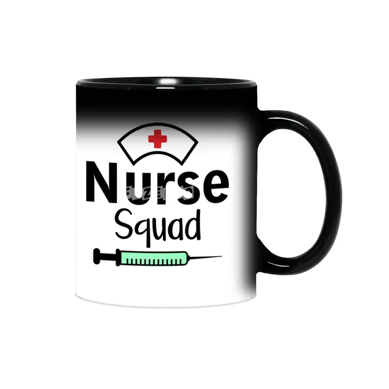 Nurse funny quote gift birthday christmas saying Sihirli Kupa