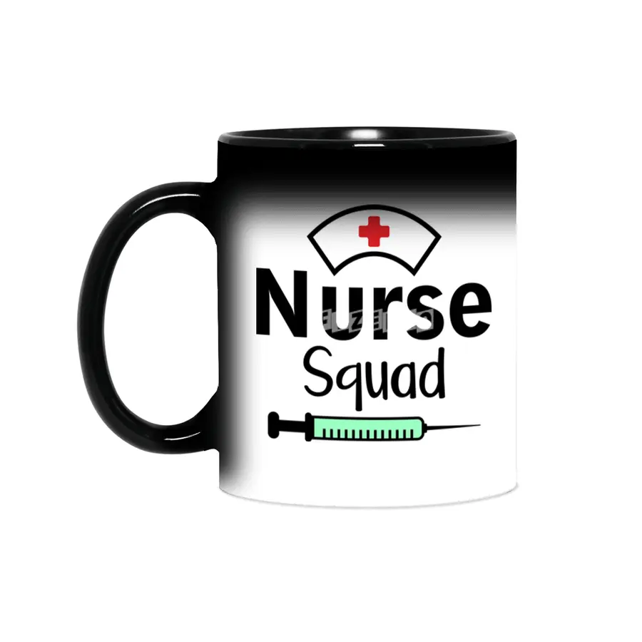 Nurse funny quote gift birthday christmas saying Sihirli Kupa