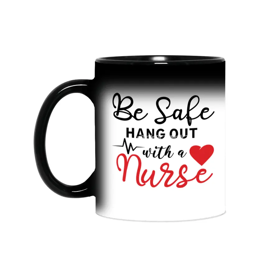 Nurse funny quote gift birthday christmas saying Sihirli Kupa