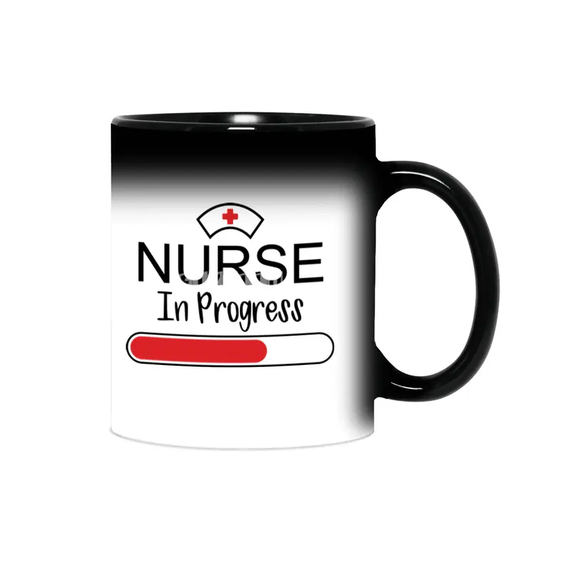 Nurse funny quote gift birthday christmas saying Sihirli Kupa