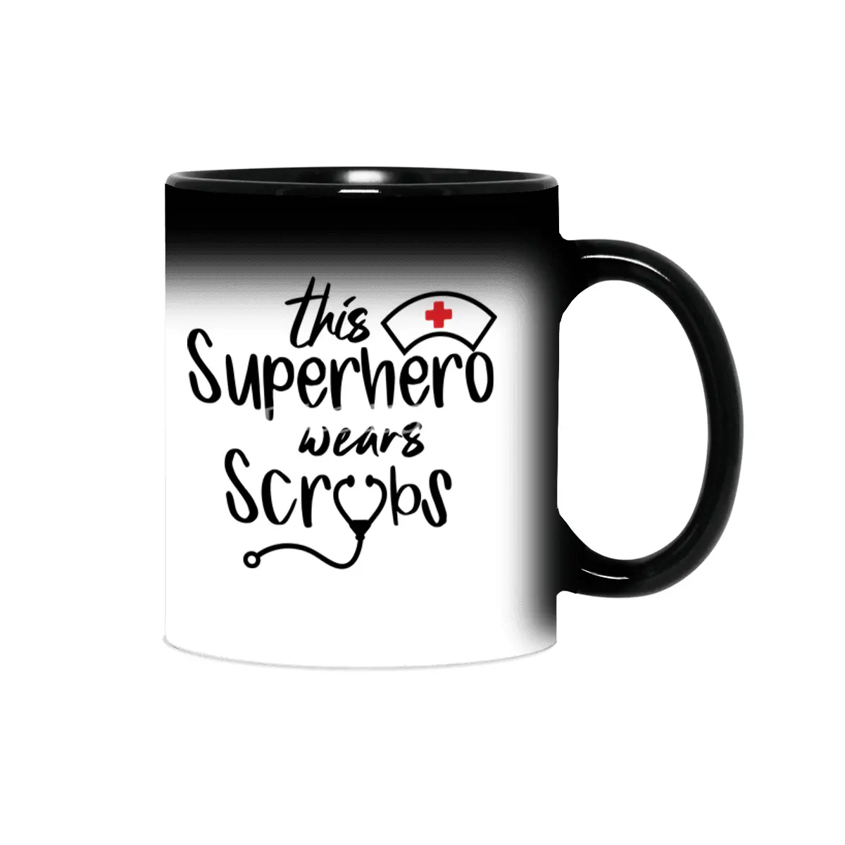 Nurse funny quote gift birthday christmas saying Sihirli Kupa