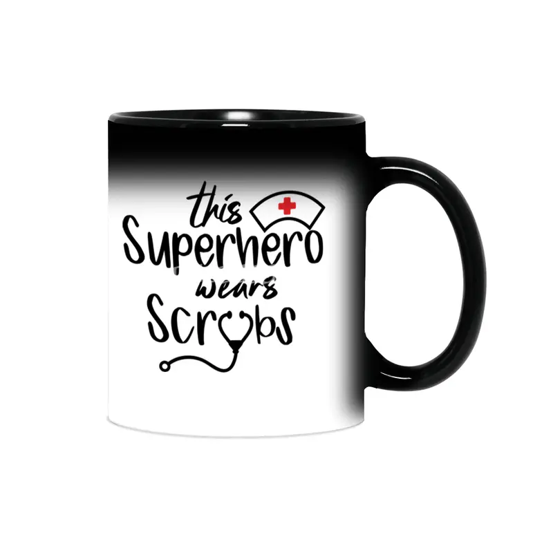 Nurse funny quote gift birthday christmas saying Sihirli Kupa