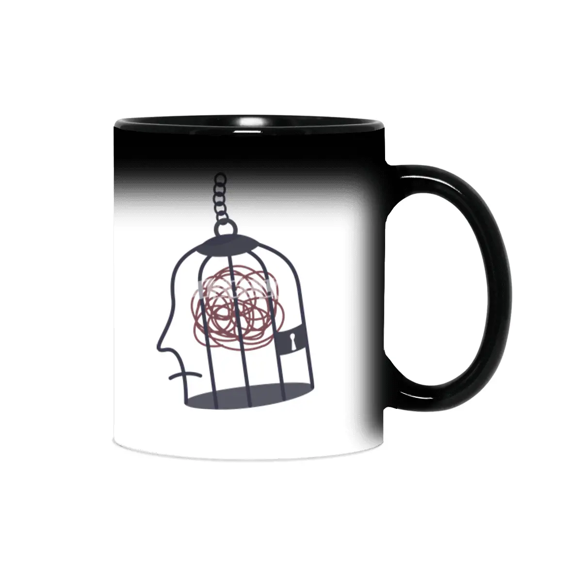 Psychology, Crazy Art, Mental Attitudes Quote gift Sihirli Kupa