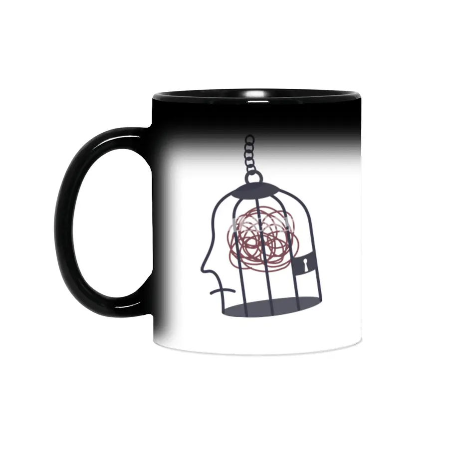 Psychology, Crazy Art, Mental Attitudes Quote gift Sihirli Kupa