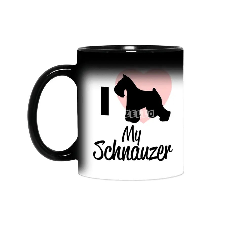Schnauzer Dogs Dog Lover Gift Sihirli Kupa