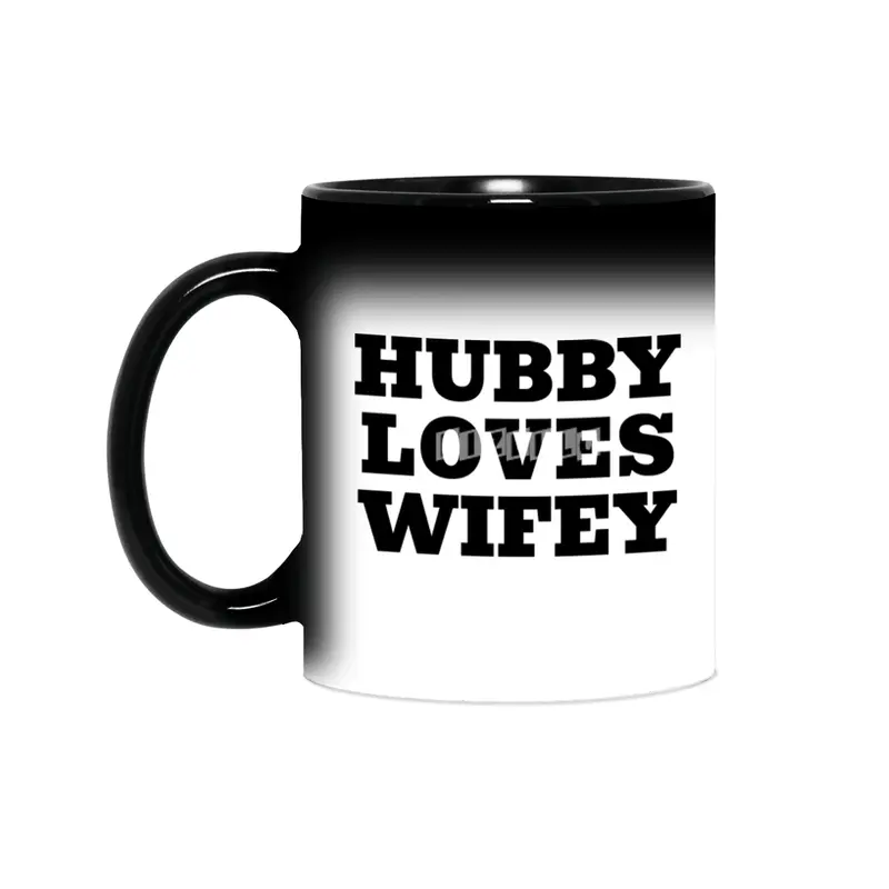 Hubby Loves Wifey Sihirli Kupa