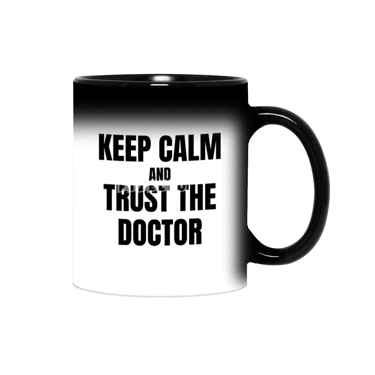 Keep Calm and Trust the Doctor Sihirli Kupa