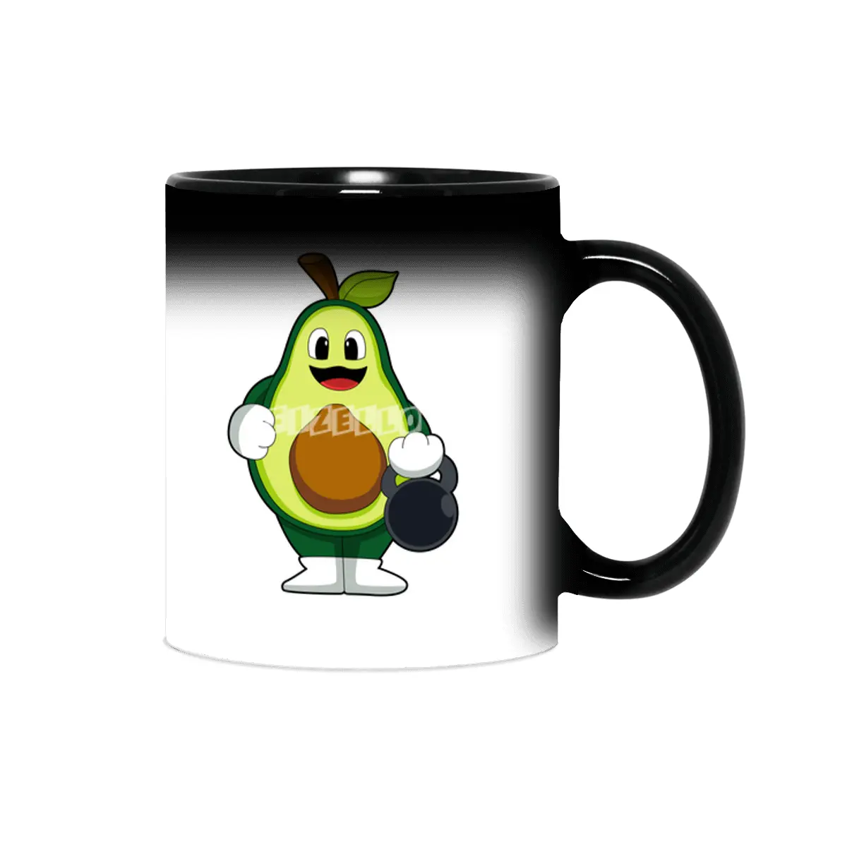 Avocado at Strength training with Dumbbells Sihirli Kupa