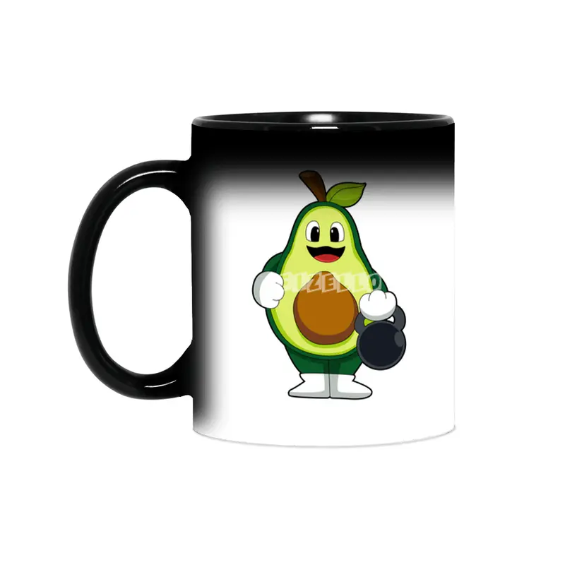 Avocado at Strength training with Dumbbells Sihirli Kupa