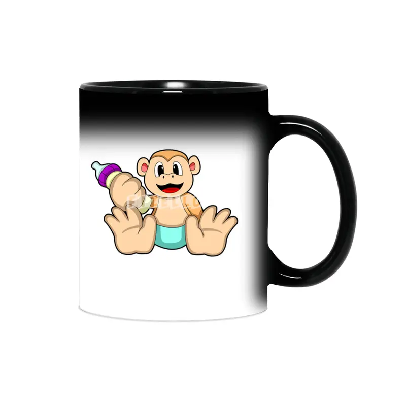 Baby Monkey with Bottle Sihirli Kupa