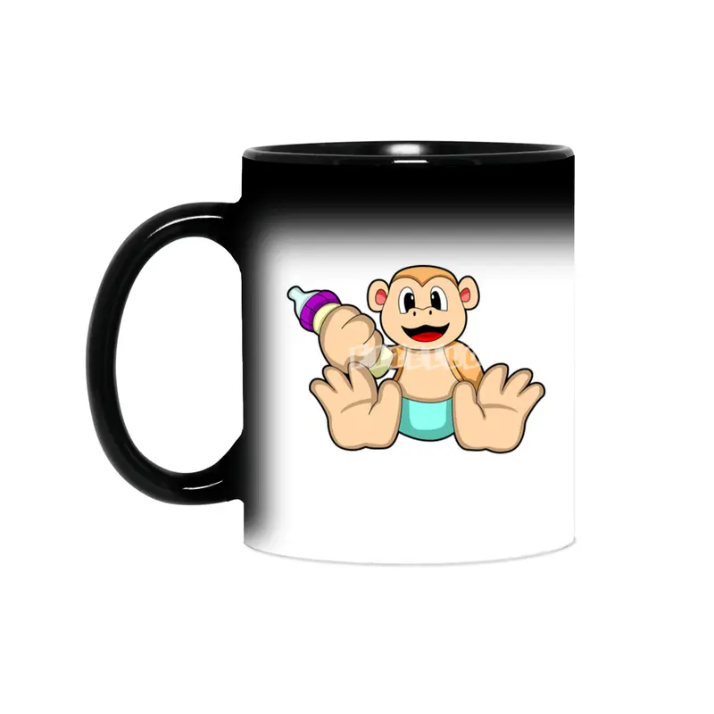 Baby Monkey with Bottle Sihirli Kupa