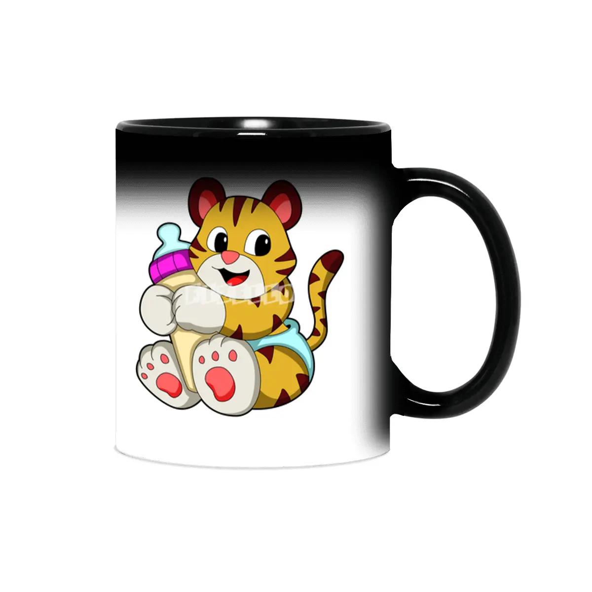 Baby tiger with Bottle Sihirli Kupa