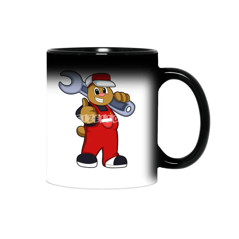 Bear as Craftsman with Tool Sihirli Kupa