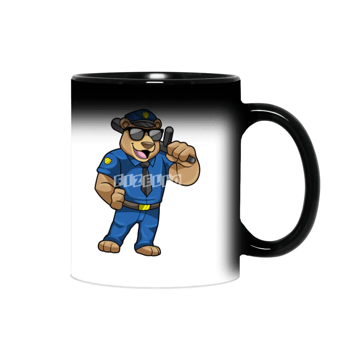 Bear as Police officer with Police uniform & Baton Sihirli Kupa