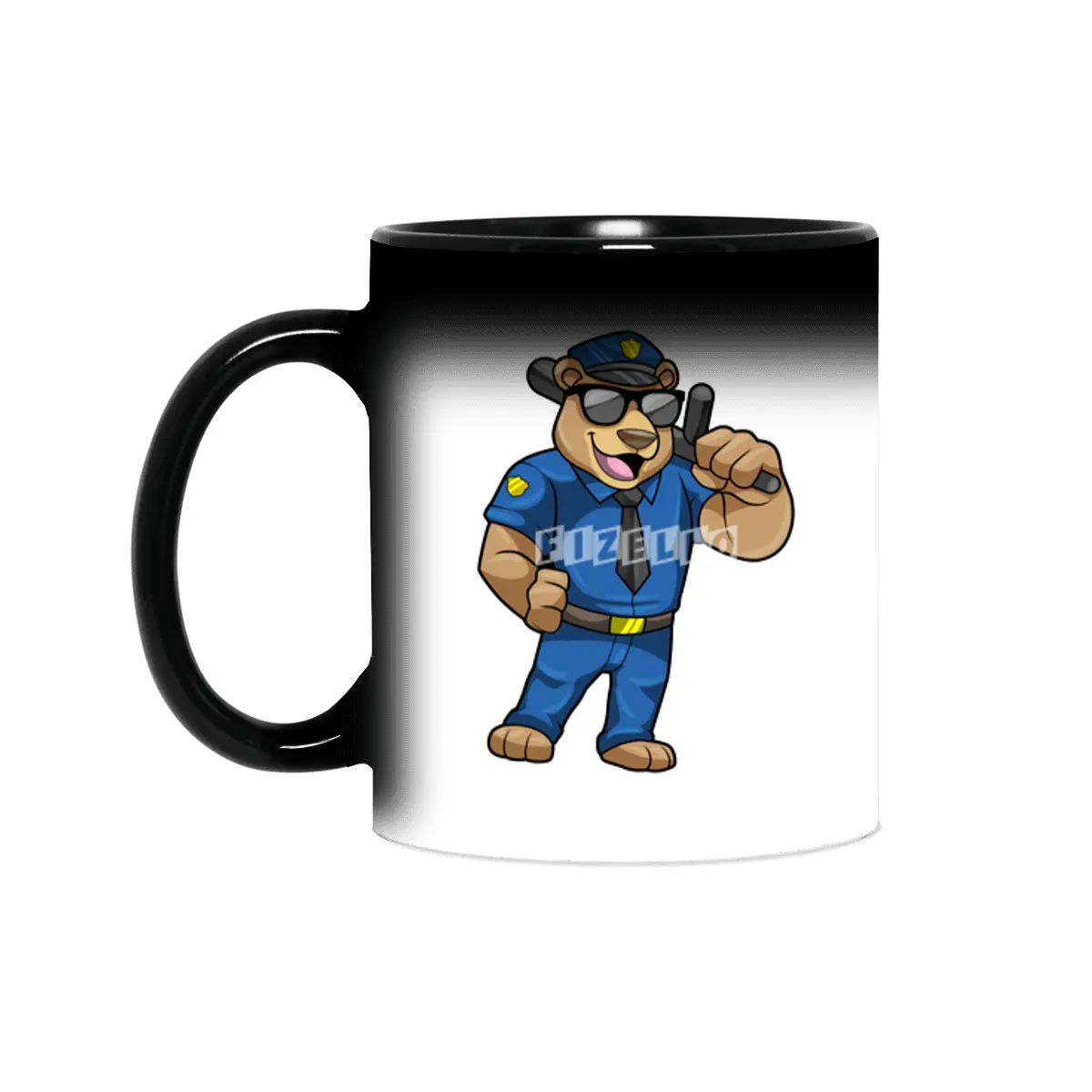 Bear as Police officer with Police uniform & Baton Sihirli Kupa