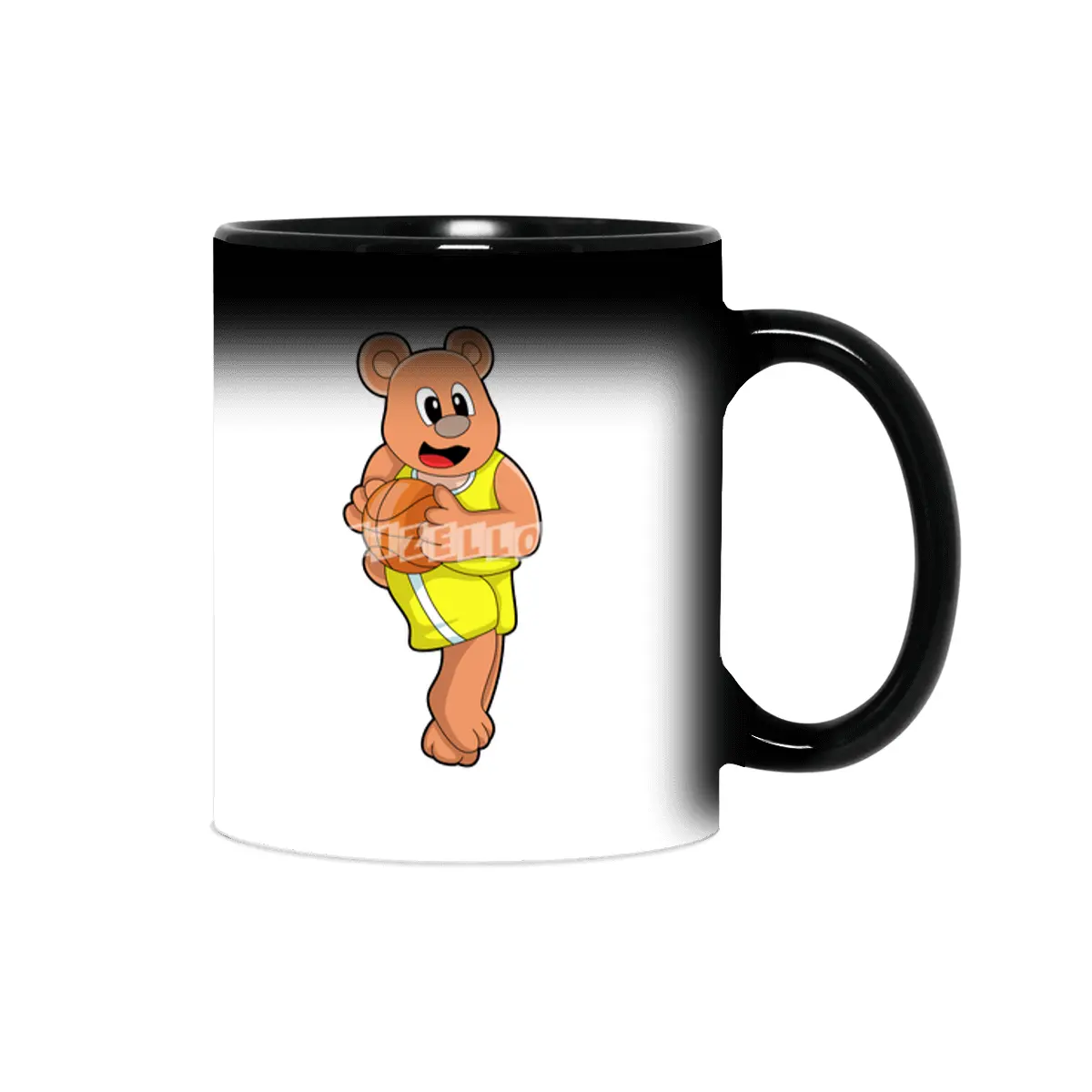 Bear at Basketball Sports Sihirli Kupa
