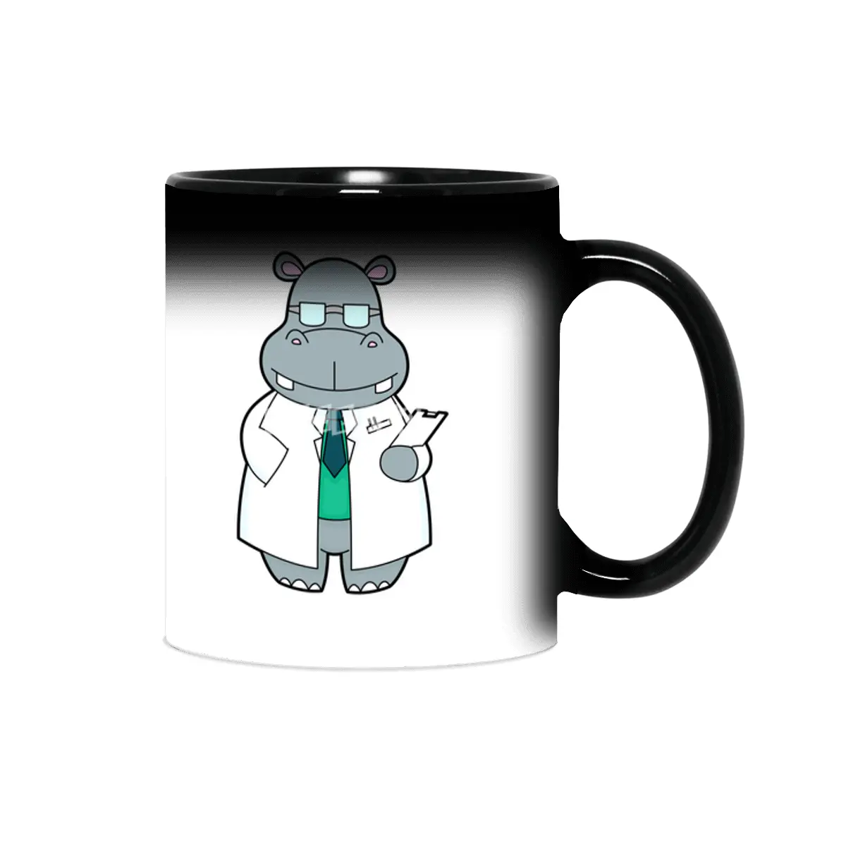 Hippo as Doctor with Smock Sihirli Kupa