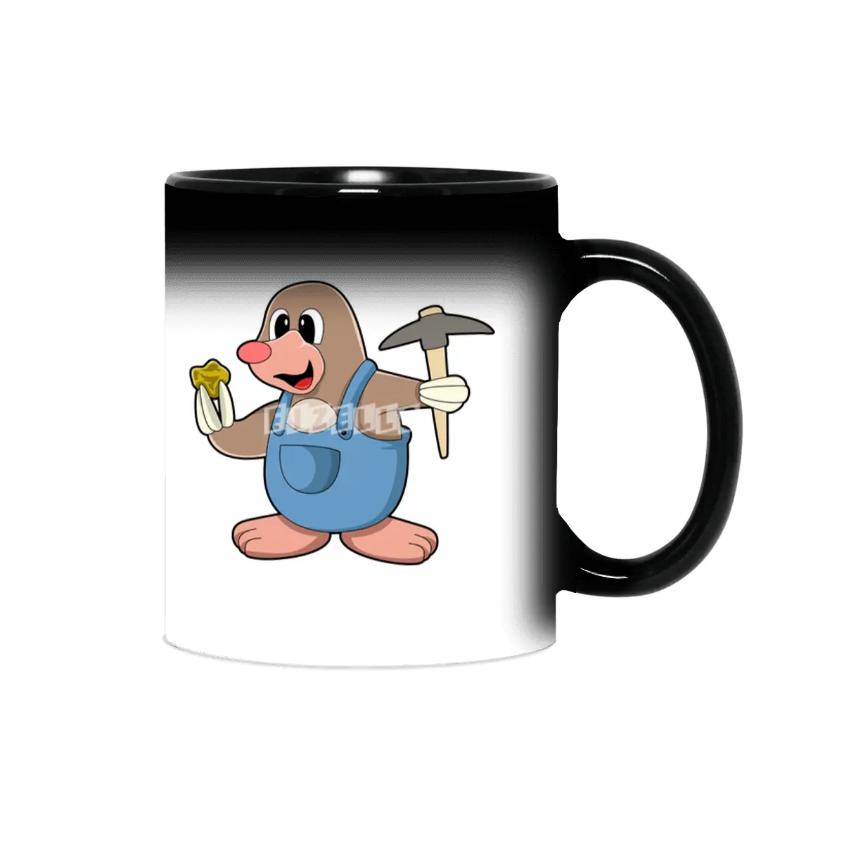 Mole as Miner with Gold Sihirli Kupa
