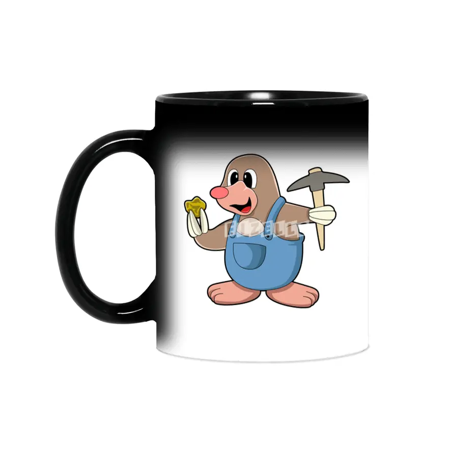 Mole as Miner with Gold Sihirli Kupa