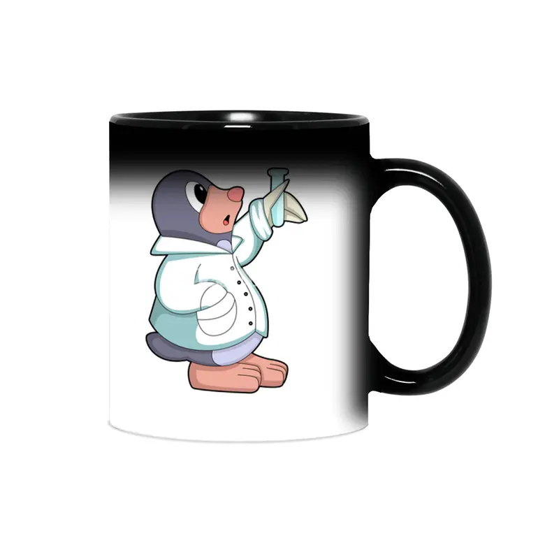 Mole as Scientist with Test tube Sihirli Kupa