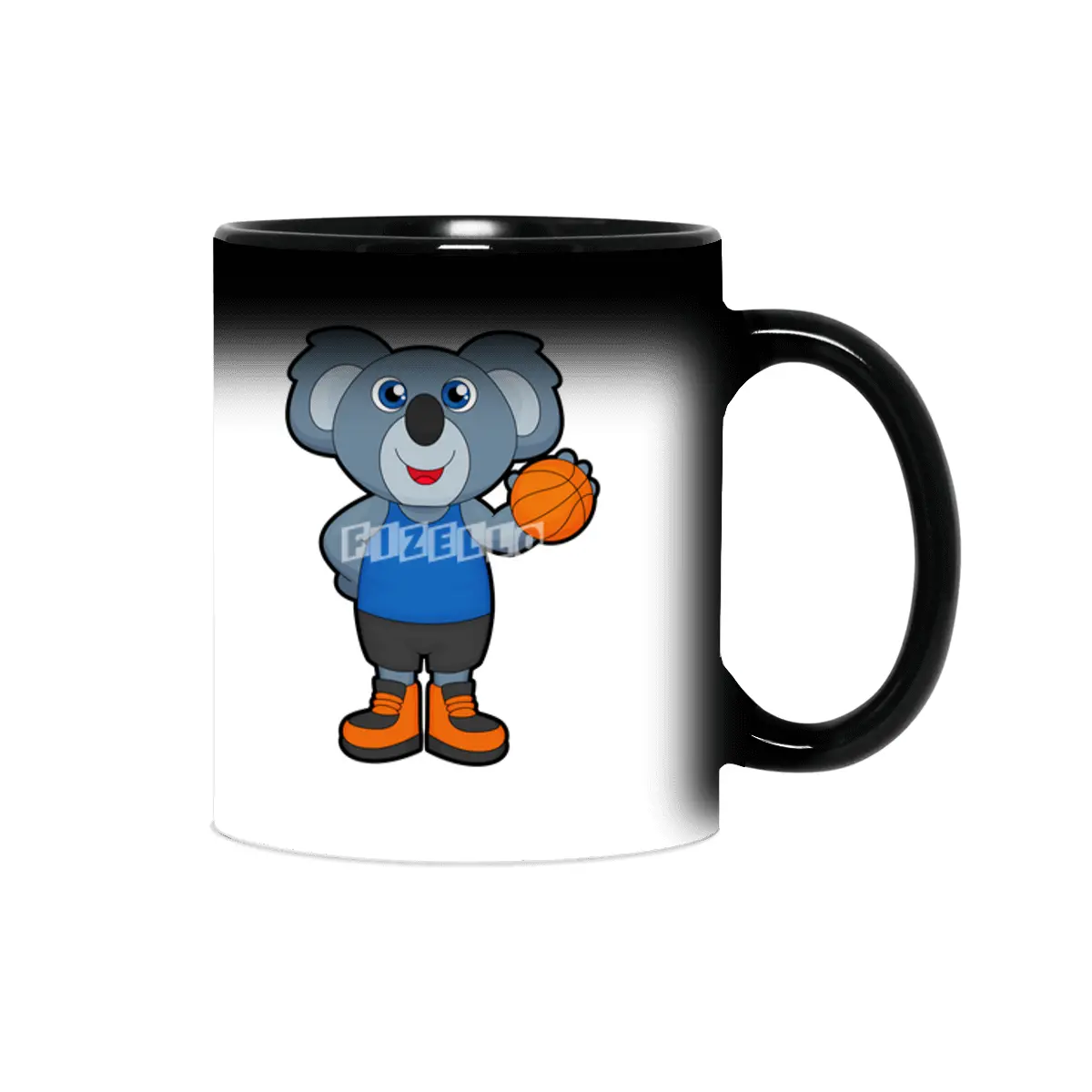 Koala as Basketball player with Basketball Sihirli Kupa